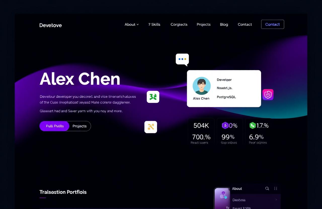 Developer Portfolio Website