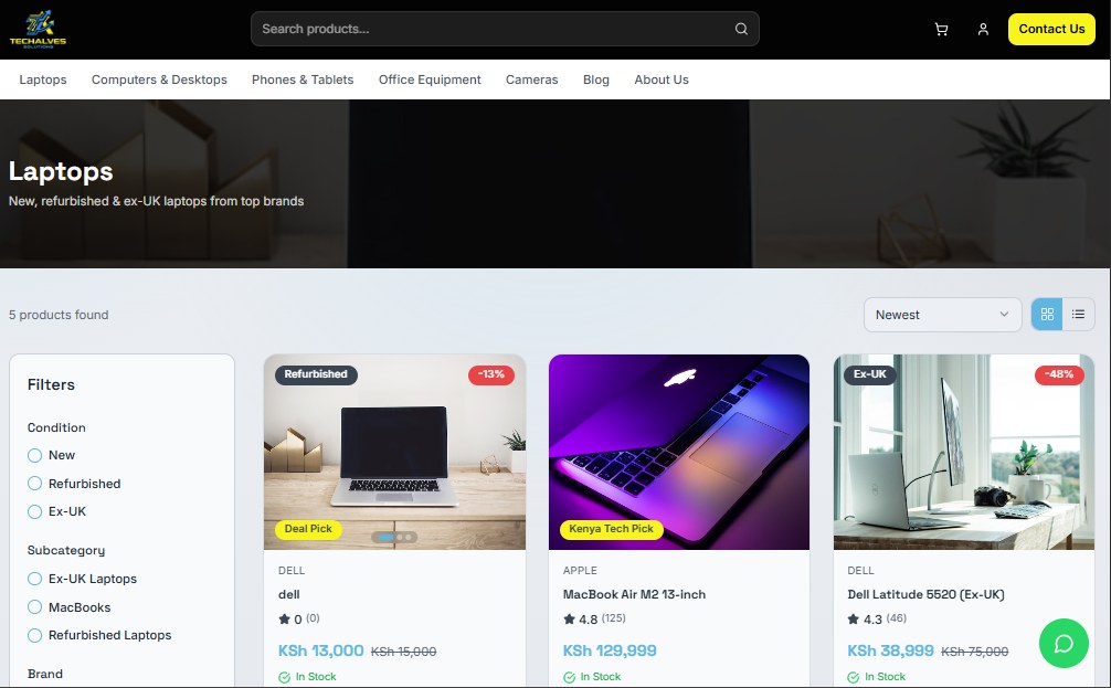 Electronics E-commerce Website